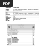 UWI Pre-Science N1 Programme Details | PDF | Academic Degree ...