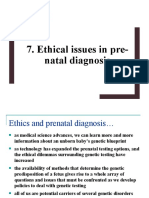 7 - Ethical Issues in Pre-Natal Diagnosis