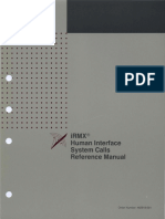 iRMX® Human Interface System Calls Reference Manual: Order Number: 462918-001