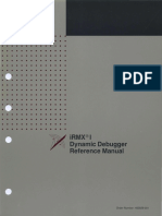 iRMX®1 Dynamic Debugger Reference Manual: Order Number: 462929-001