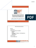 Root Cause Analysis Tool (RCAT) :: An Old Tool With A Critical New Twist