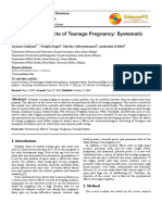 Psychosocial Effects of Teenage Pregnancy: Systematic Analysis