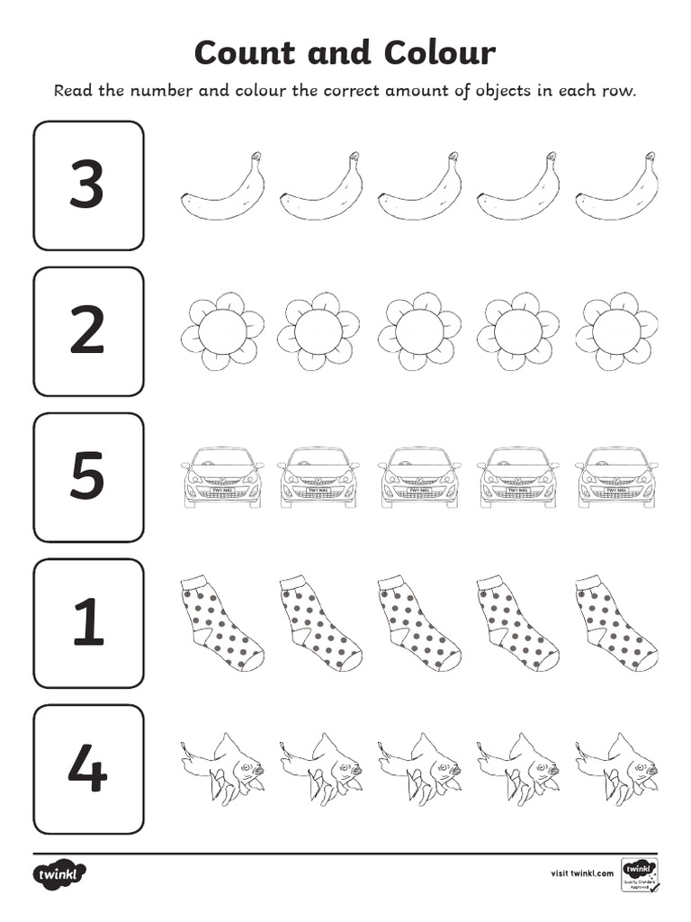 Count and Colour | PDF