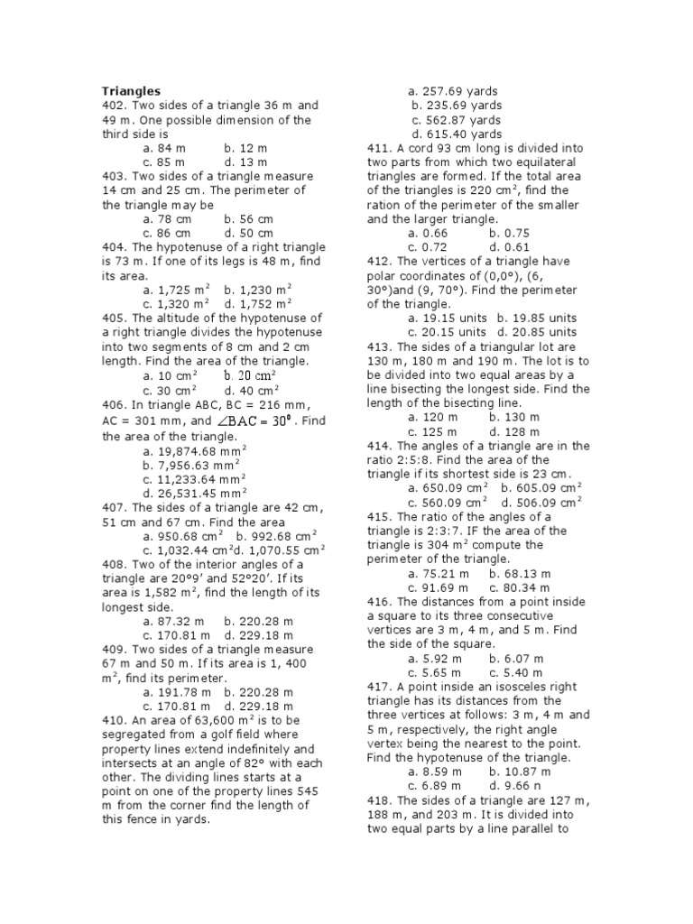 Plane - Solid Geometry | PDF | Triangle | Circle