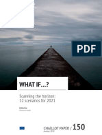 What If ?: Scanning The Horizon: 12 Scenarios For 2021