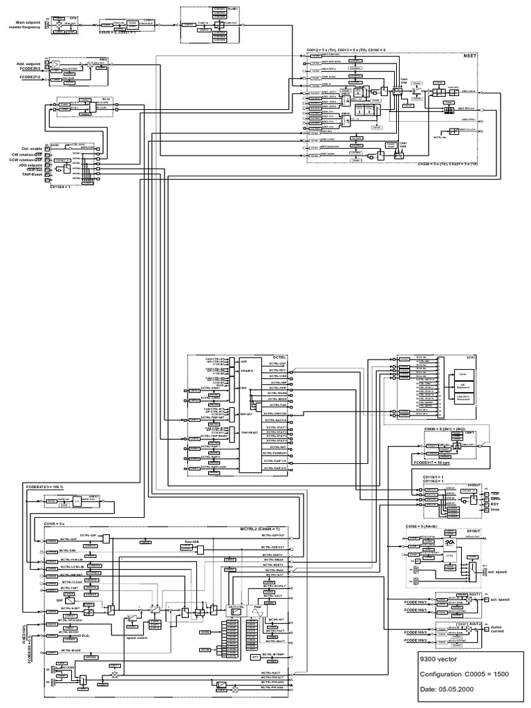 9 3 0 0 V e C T o R Configuration D A T E 0 5 0 5 2 0 0 0 C 0 0 0