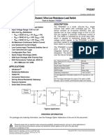 Single Channel, Ultra-Low Resistance Load Switch: Features Description