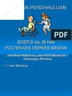 Contoh Laporan Pendahuluan