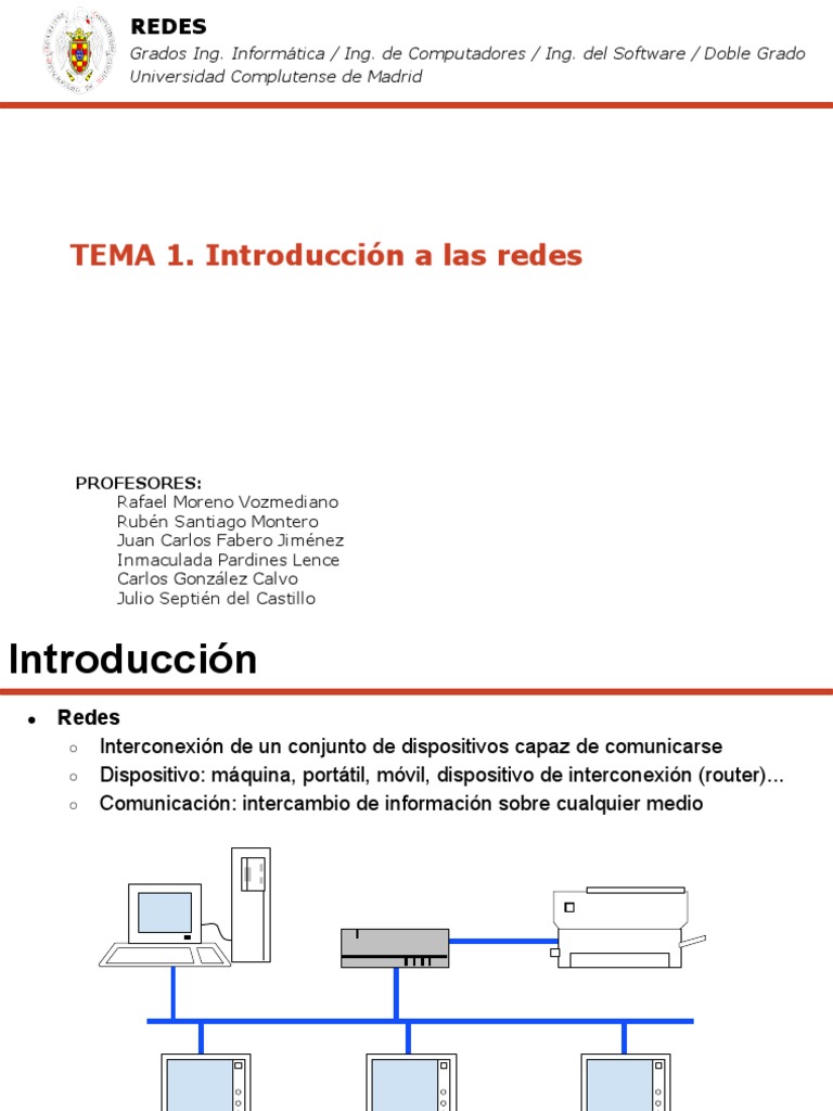 Introducción a Redes y Protocolos | PDF | Protocolos de internet ...