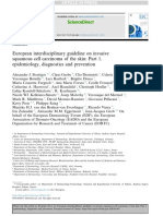 European Interdisciplinary Guideline On Invasive Squamous Cell Carcinoma of The Skin - Part 1. Epidemiology, Diagnostics and Prevention PDF