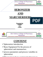 Spheronisers and Marumerisers PDF by P.hema