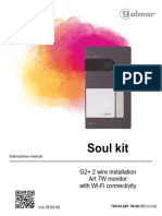 Soul Kit: G2+ 2 Wire Installation Art 7W Monitor With Wi-Fi Connectivity