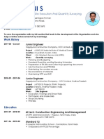 Selvamani CV PDF