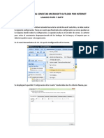 Instructivo para Conectar Microsoft Outlook