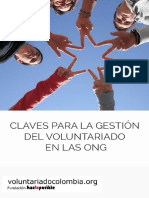 Claves para La Gestión Del Voluntariado en ONGs