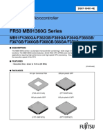mb91f376g Microprocesor Dash Board PDF