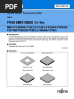 mb91f376g Microprocesor Dash Board PDF