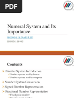 Numeral System and Its Importance: Hong@Is - Naist.Jp