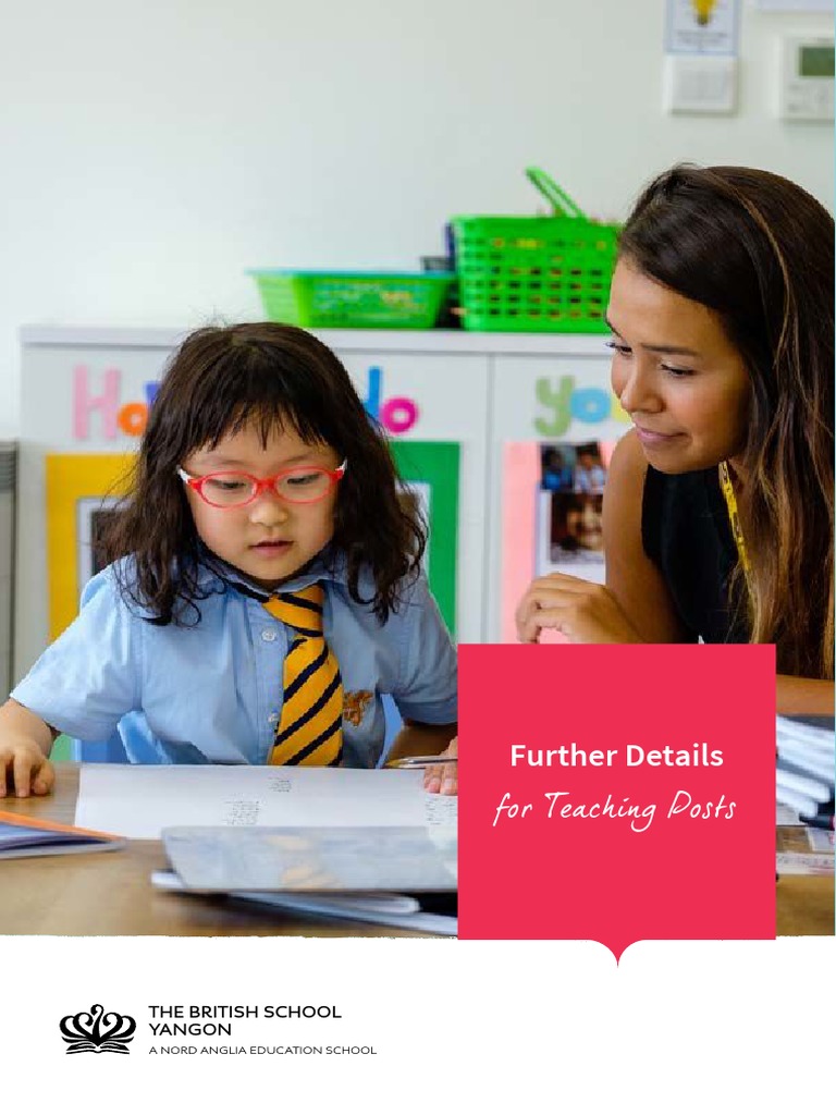 Further Details: For Teaching Posts | PDF | Schools | Teachers