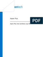 Aspen Plus Urea Synthesis Loop Model