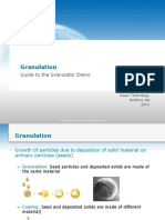 Granulation Example Demo Guide PDF