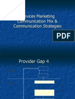 Services Marketing Communication Mix