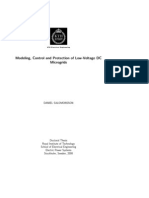 2008 Salomonsson Modeling, Control and Protection of Low-Voltage DC Microgridsmidrogrid
