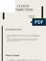 Cloud Computing: By-R.Hari Ram 19MX106