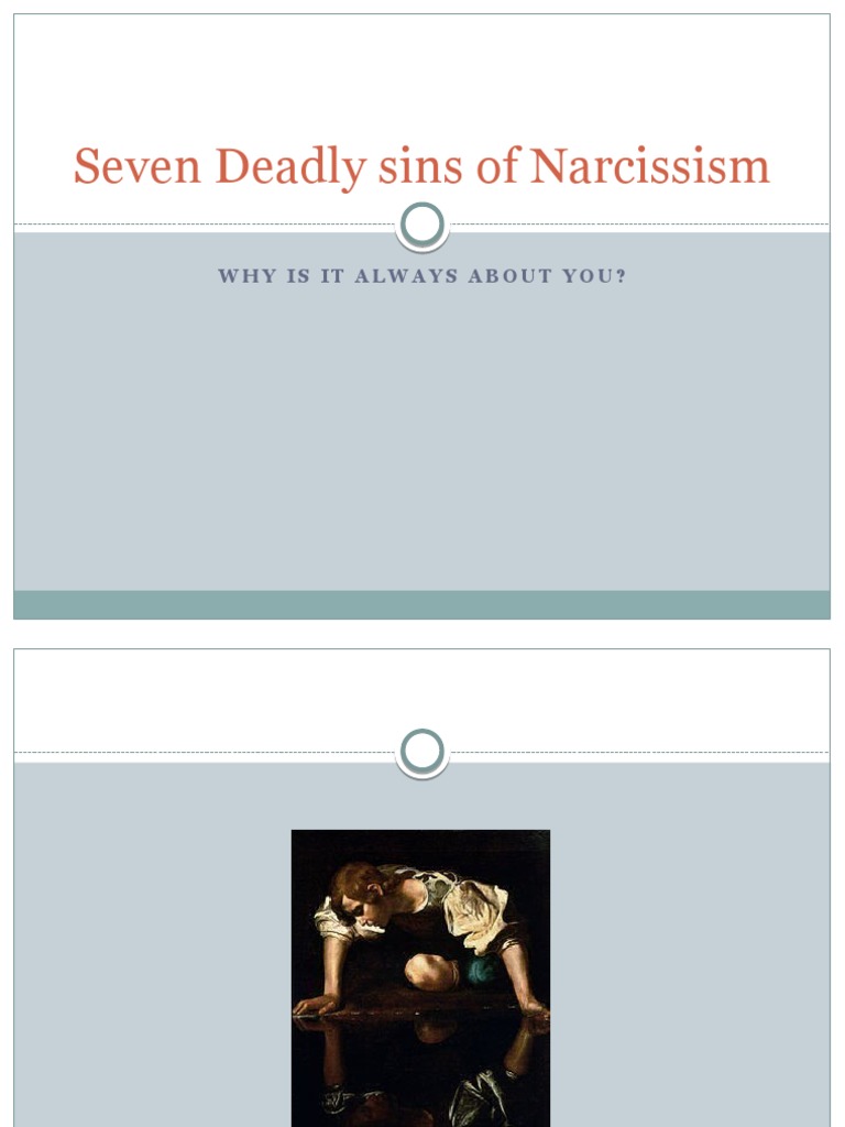Seven Deadly Sins of Narcissism2 PDF