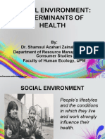 FEM 3202 - 11 SOCIAL DETERMINANTS OF HEALTH Terkini PDF