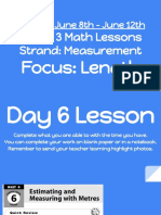 June 8 - June 12 - Measuring Length Lesson Slides