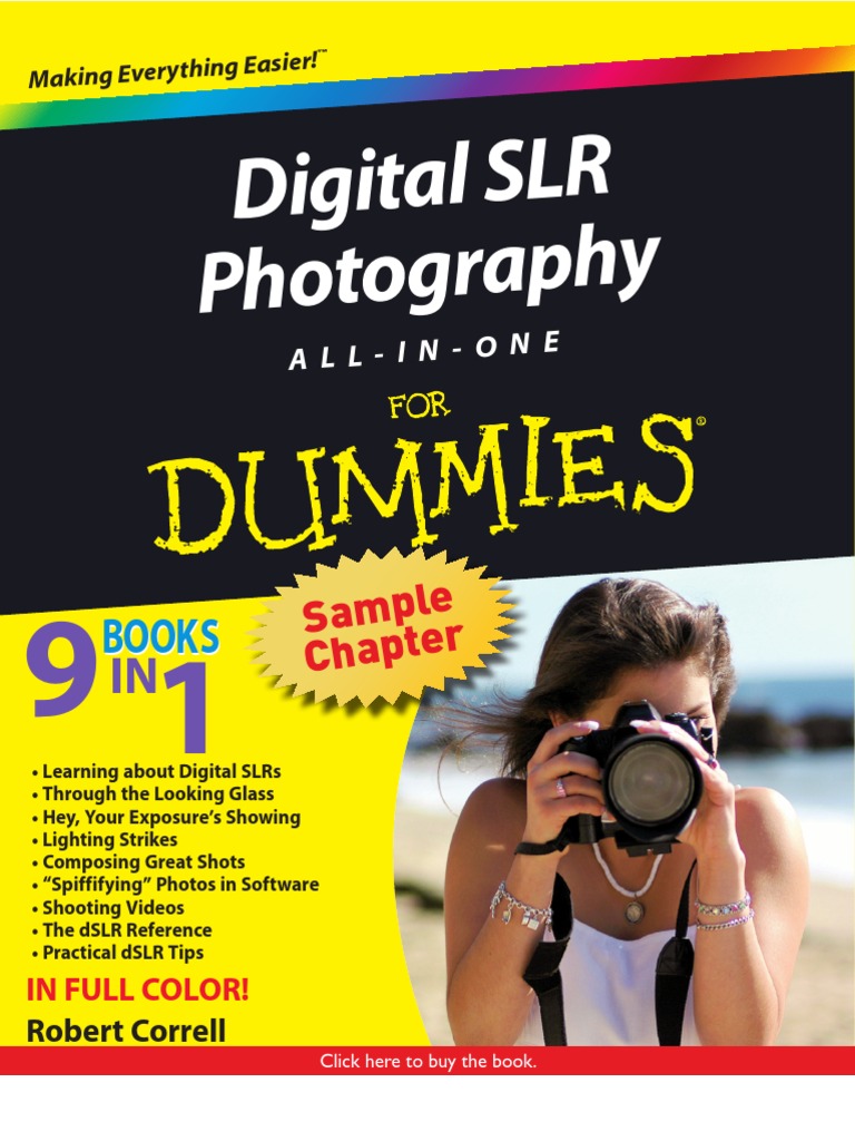 Digital SLR Photography: Books | PDF | Aperture | Digital Single Lens ...