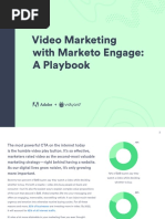 Video Marketing With Marketo Engage: A Playbook