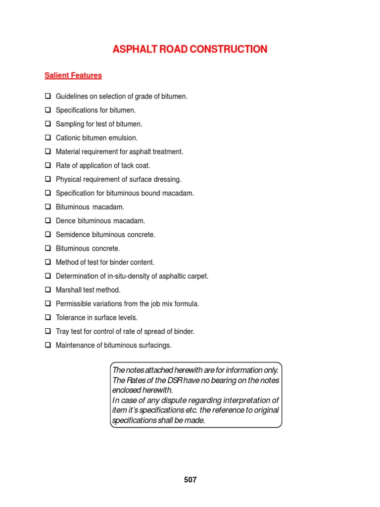 RD - ASPHALT ROAD CONSTRUCTION | PDF | Asphalt | Road Surface