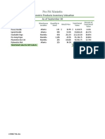 Pro Fit Marietta: Plyometric Products Inventory Valuation As of September 30