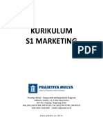 Kurikulum S1 Marketing