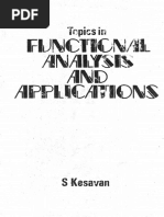 S. Kesavan - Topics in Functional Analysis and Applications-Wiley (1989)