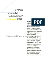 Engine Knocking? Poor Drivability? Reduced MPG: Check Your