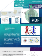 Flujo Eléctrico, Ley de Gauss y Divergencia