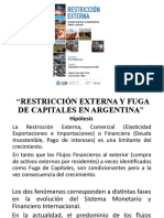 Restricción Externa FAEA Presentación