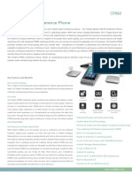 Yealink CP960 Datasheet PDF