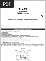 Download Timex Stopwatch Instructions by Qcifer Q SN46449439 doc pdf