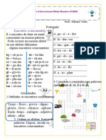 Encontro Consonantal e Ortografia Al, El, Il