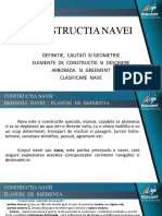 Constructia Navei Definitie, Calitati Si Geometrie Elemente de Constructie Si Descriere Arborada Si Greement Clasificare Nave