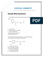 Pharmceutical Chemistry MCQ