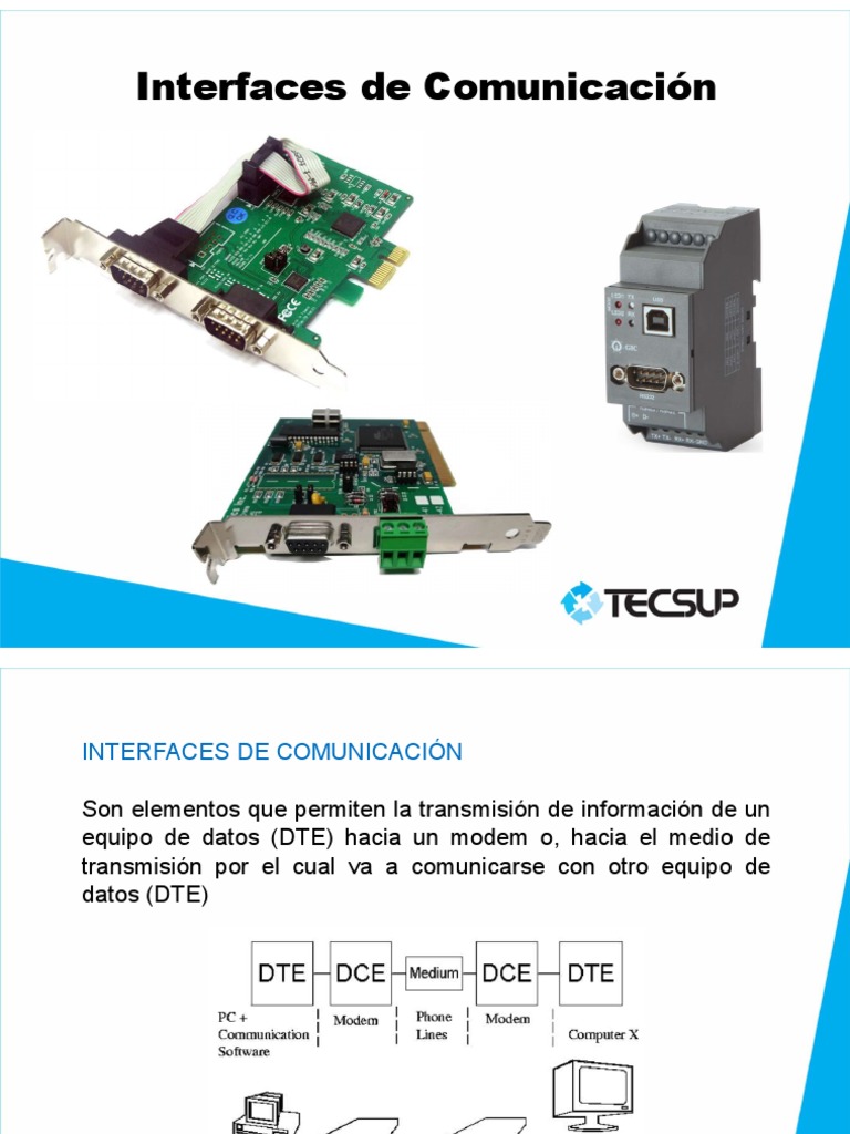 Interfaces de Comunicación Serial | PDF | Ingeniería en ...