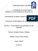 Polietileno de alta densidad: estructura y propiedades