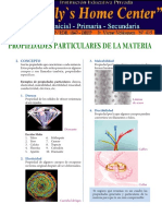 Propiedades Particulares de La Materia: I. Concepto