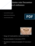 Anticoagulantes en el embarazo