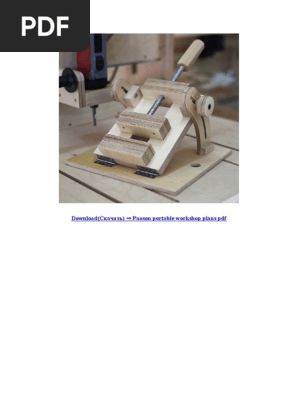 Paoson Portable Workshop Plans PDF | PDF